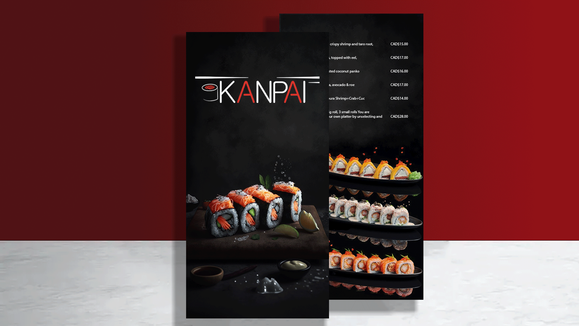 Menu Kanpai